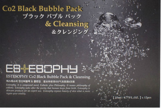 Estesophy Co2 Black Bubble Pack Cleansing Kharkov